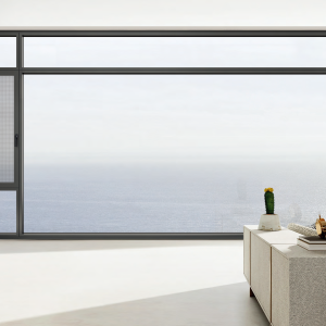 Premium Luxury  KS108 Aluminum Slim Double Inwards Opening Window