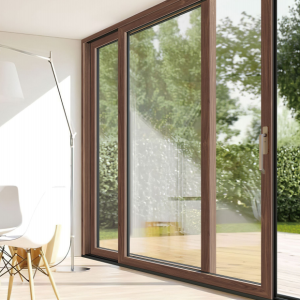 Glass Entry Door Series KS185 Aluminum-wood Composite Lift&Slide Door