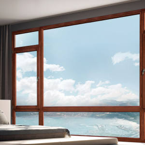 Glory House Series KS86P IN Aluminum-wood Double Inward-opening Windows