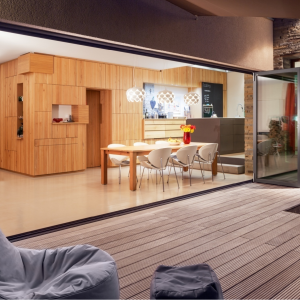 Premium Luxury KS95 Series Aluminum Folding Door