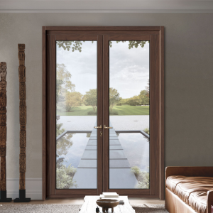 Glass Entry Door Series KS80 Aluminum-wood Composite Casement Door