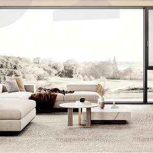 Premium Thermal Break KS96 Slim Aluminum Tilt and Turn Window